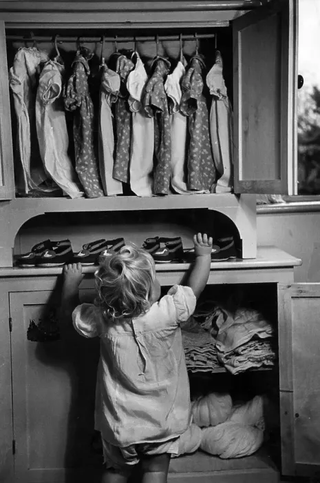 Framed Print : Babies Wardrobe Framed Print : Babies Wardrobe