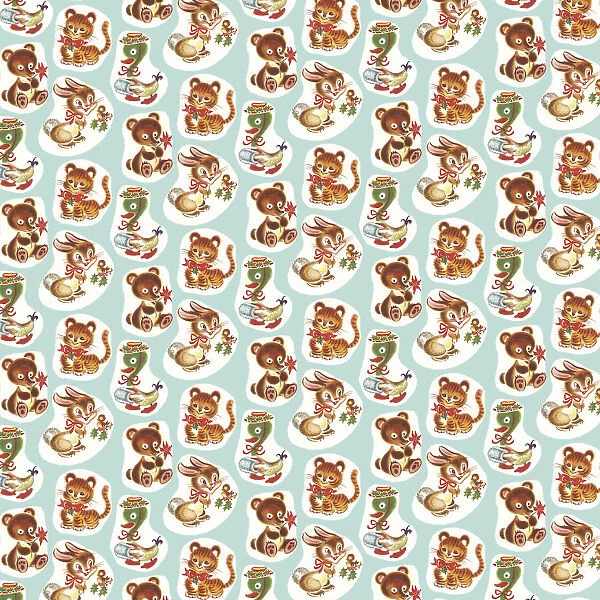 Baby animal pattern