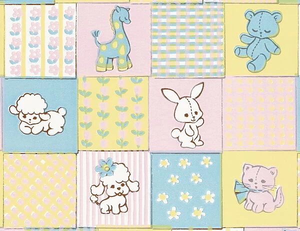 Baby animals pattern