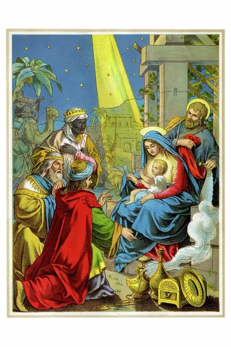 Framed Print : Baby Jesus Receives Gifts Framed Print : Baby Jesus Receives Gifts