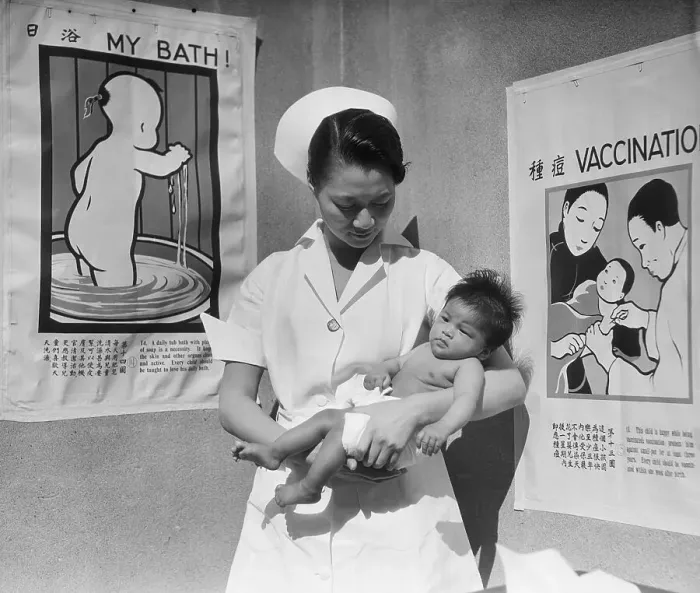 Framed Print : Baby Ward Of Chinese Hospital Framed Print : Baby Ward Of Chinese Hospital