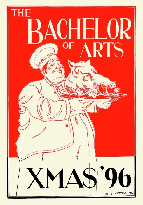 Framed Print : The Bachelor of Arts Xmas 96 Framed Print : The Bachelor of Arts Xmas 96