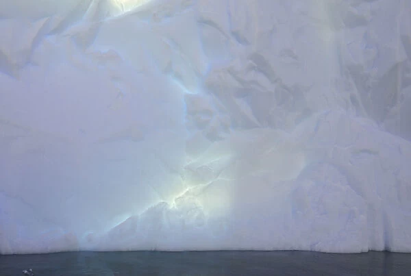 backlit iceberg, Antarctic Peninsula