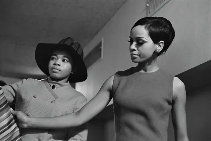 Framed Print : Backstage At A Fashion Show