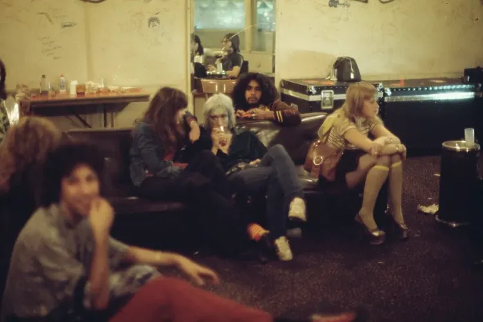 Framed Print : Backstage At The Whisky A Go Go