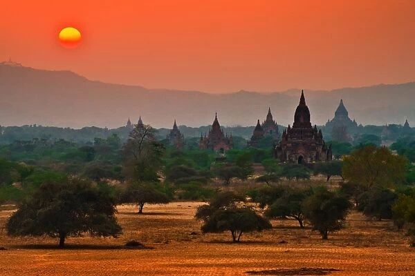 Bagan is an ancient city located in the Mandalay Region of Burma (Myanmar)