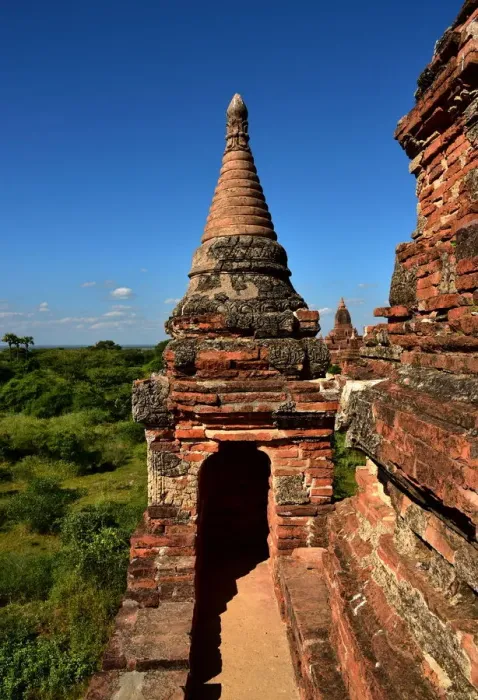 Framed Print : Bagan Buddhist Temple Unesco Myanmar Framed Print : Bagan Buddhist Temple Unesco Myanmar