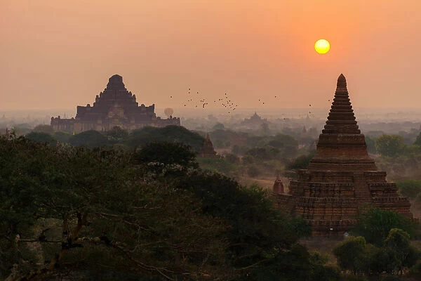 Bagan sunrise, Myanmar