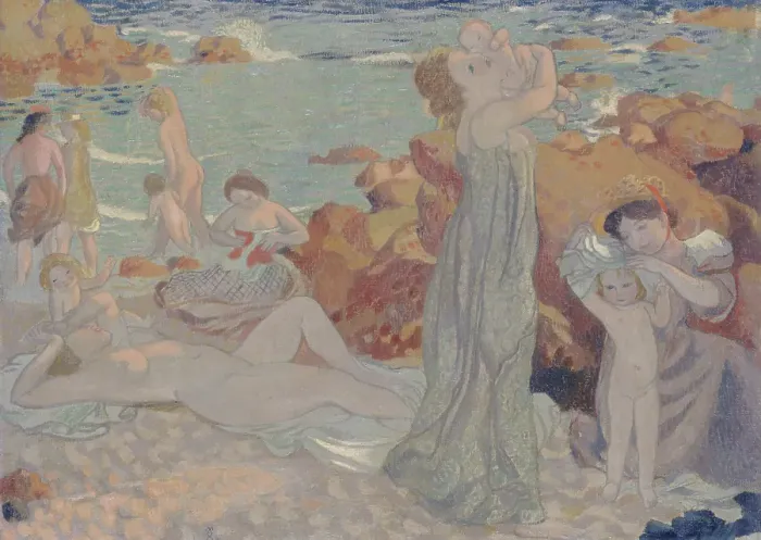 Framed Print : Baigneuses Framed Print : Baigneuses