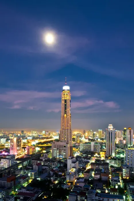 Framed Print : Baiyoke Tower II in Bangkok Framed Print : Baiyoke Tower II in Bangkok