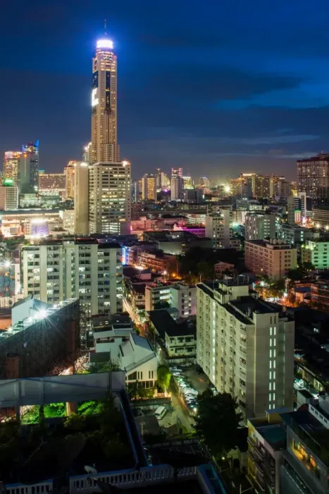 Framed Print : Baiyoke tower II, Bangkok Thailand Framed Print : Baiyoke tower II, Bangkok Thailand