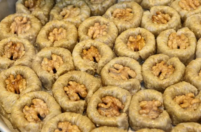Framed Print : Baklava, Turkish sweets, Istanbul, European side, Istanbul Province, Turkey, European side Framed Print : Baklava, Turkish sweets, Istanbul, European side, Istanbul Province, Turkey, European side