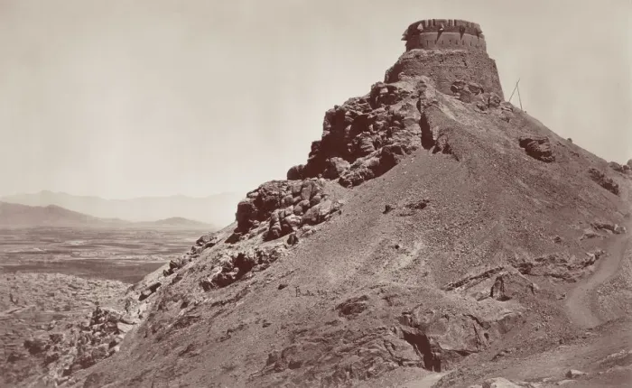 Framed Print : Bala Burj. The Bala Burj above the city of Kabul, Afghanistan, circa 1879 Framed Print : Bala Burj. The Bala Burj above the city of Kabul, Afghanistan, circa 1879