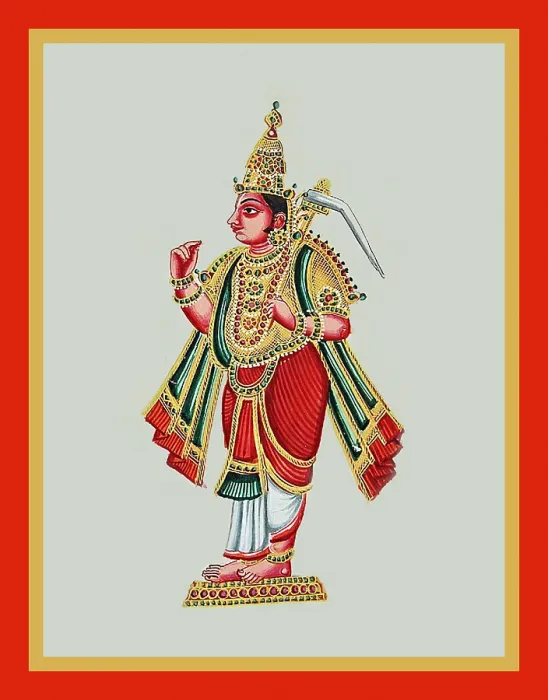 Framed Print : BalaRama carrying the hala (ploughshare) Framed Print : BalaRama carrying the hala (ploughshare)