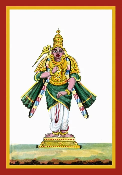 Framed Print : BalaRama standing in samabhanga