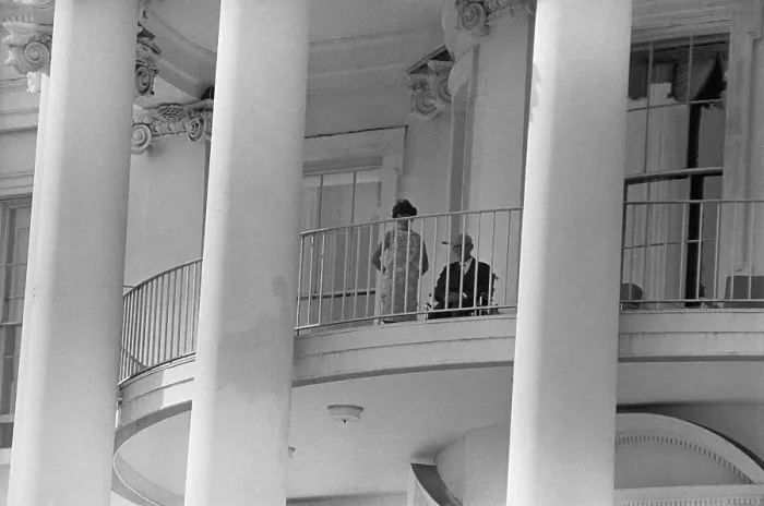 Framed Print : Balcony View to John F. Kennedy by His Father Joseph P. Kennedy Framed Print : Balcony View to John F. Kennedy by His Father Joseph P. Kennedy