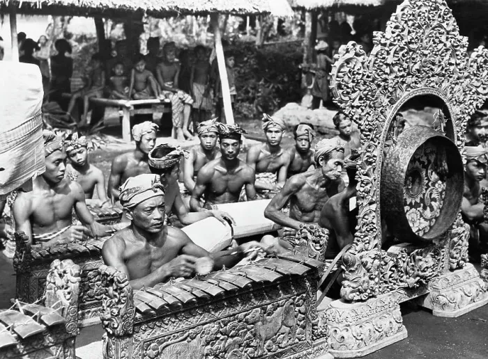 Framed Print : Balinese Musicians Playing Gamelan Framed Print : Balinese Musicians Playing Gamelan