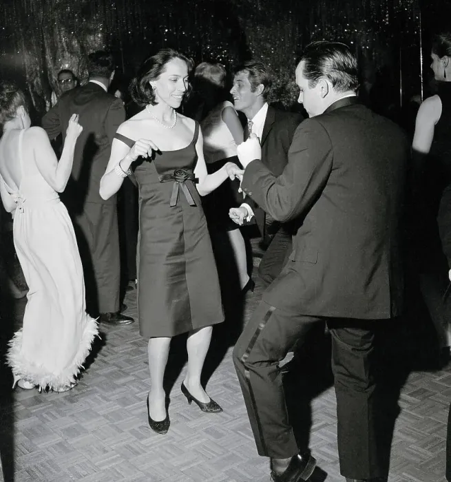 Framed Print : Ballet Dancer Maria Tallchief and Partner Dancing at Party Framed Print : Ballet Dancer Maria Tallchief and Partner Dancing at Party