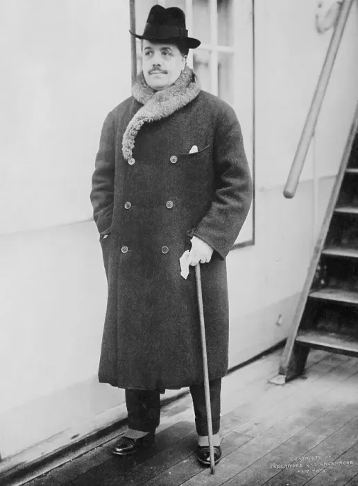 Framed Print : Ballet Director Serge De Diaghileff with Cane Framed Print : Ballet Director Serge De Diaghileff with Cane