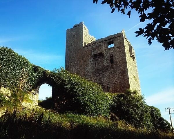 Ballinalacken Castle near Lisdoonvarna, Co Clare, Ireland