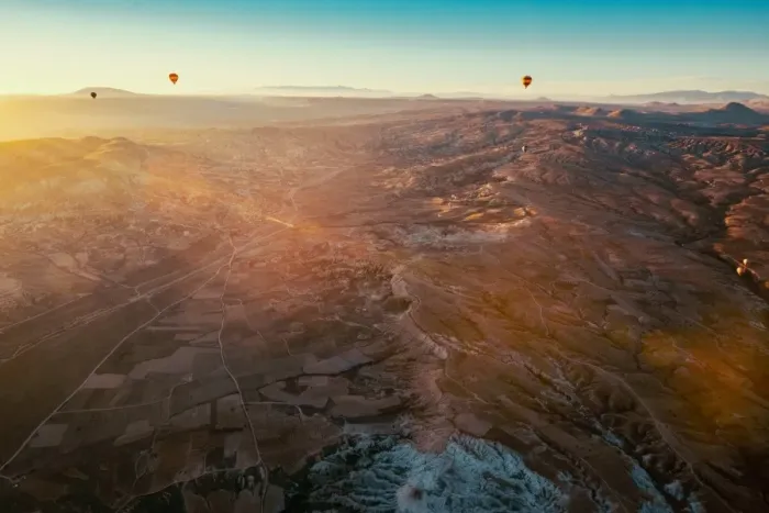 Framed Print : Ballons over Cappadocia Framed Print : Ballons over Cappadocia