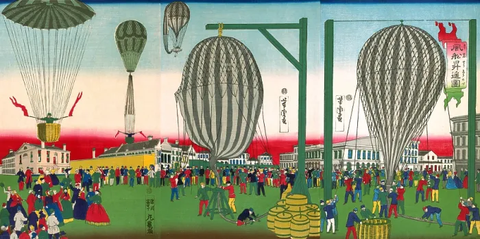 Framed Print : Balloon Ascension Framed Print : Balloon Ascension