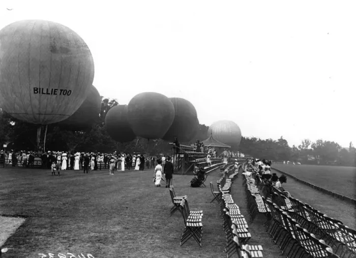 Framed Print : Balloon Contest Framed Print : Balloon Contest
