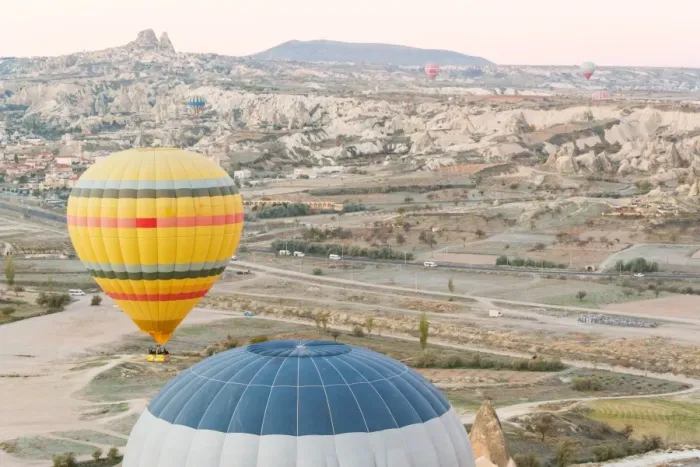 Framed Print : Balloon flight over Goreme Framed Print : Balloon flight over Goreme