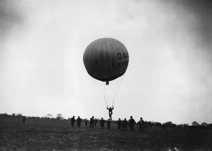 Framed Print : Balloon Jumping