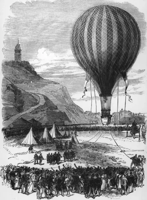 Framed Print : Balloon At Montmartre