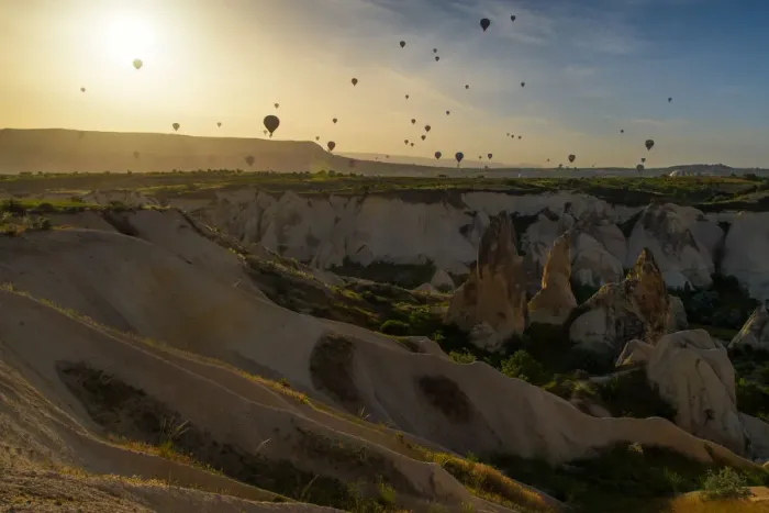 Framed Print : Balloons at Cappadocia, Turkey Framed Print : Balloons at Cappadocia, Turkey