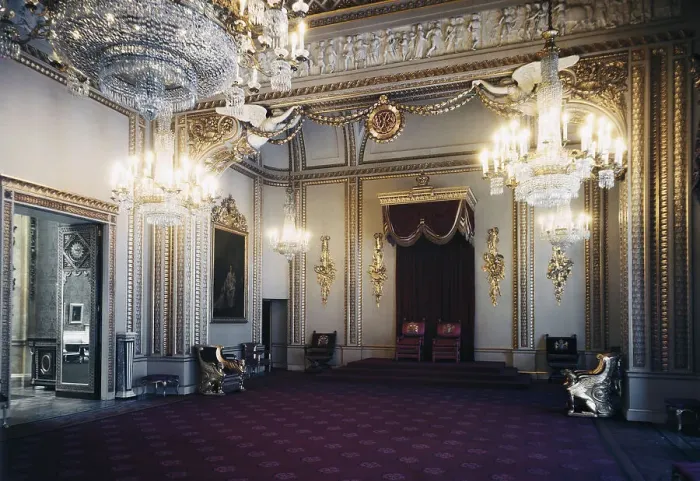 Framed Print : Ballroom at Buckingham Palace
