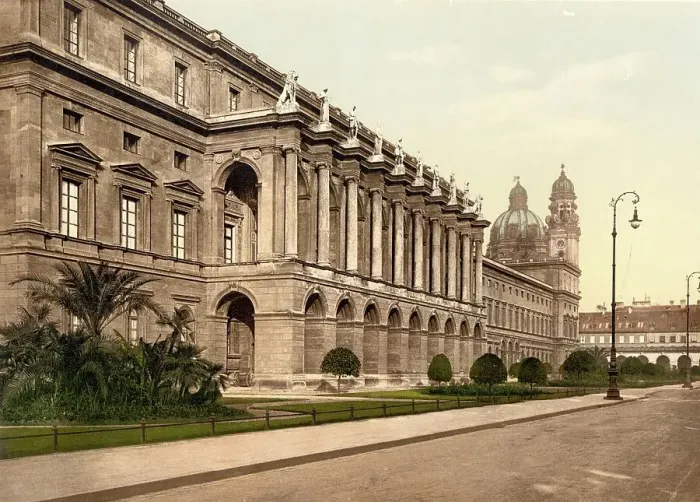 Framed Print : The Ballroom in Munich, Bavaria, c. 1890, Germany, Historic, digitally restored reproduction from a 19th century original Framed Print : The Ballroom in Munich, Bavaria, c. 1890, Germany, Historic, digitally restored reproduction from a 19th century original