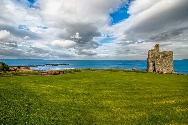 Ballybunion castle, Co. Kerry, Ireland