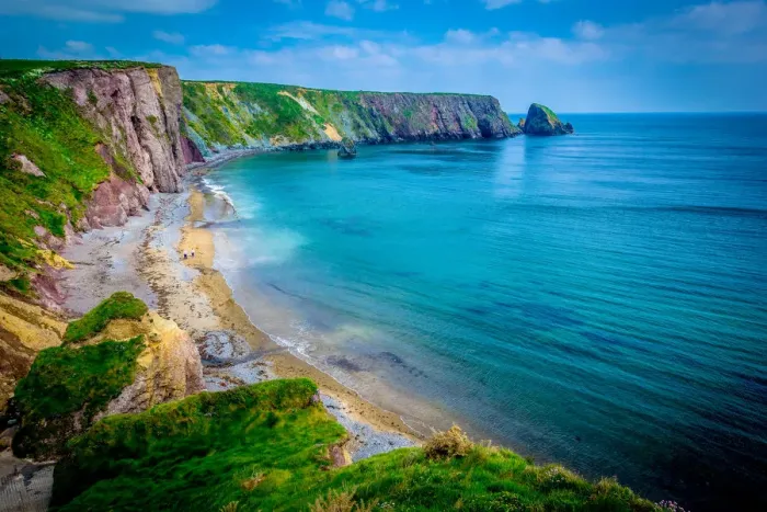 Framed Print : Ballydowane Cove, The Copper Coast Geopark, Bunmahon, County Waterford, Ireland Framed Print : Ballydowane Cove, The Copper Coast Geopark, Bunmahon, County Waterford, Ireland