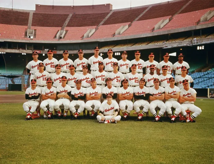 Framed Print : Baltimore Orioles Team Photo