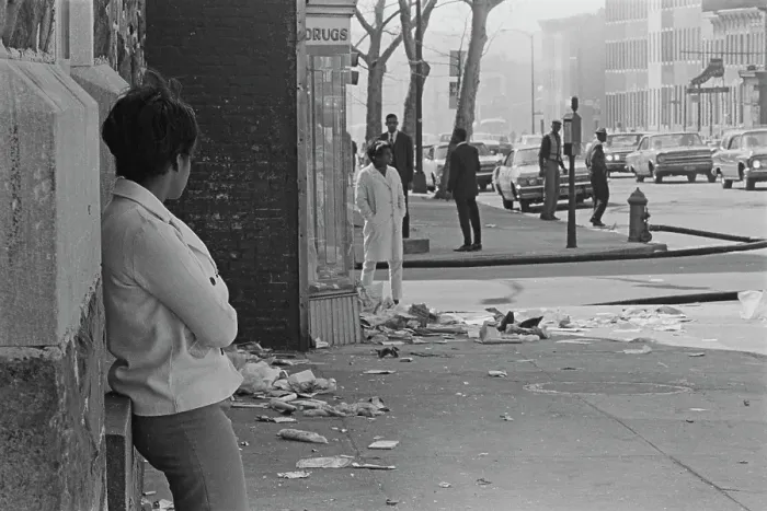Framed Print : Baltimore Riots