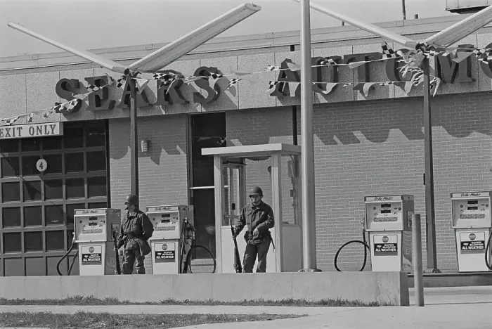 Framed Print : Baltimore Riots