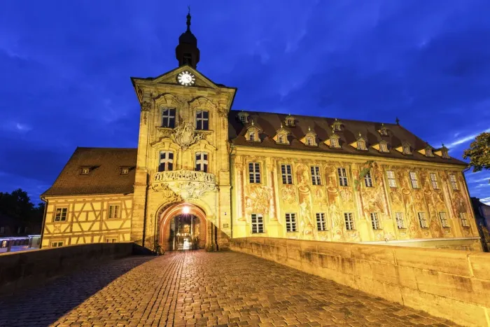 Framed Print : Bamberg Old Town Hall