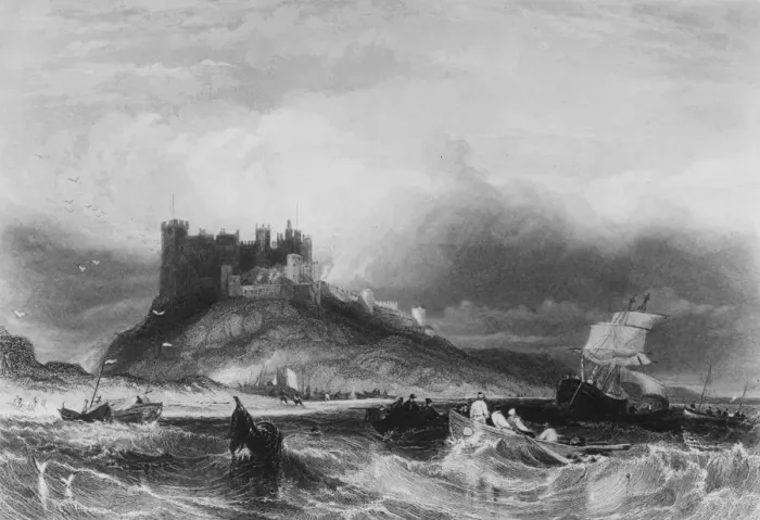Framed Print : Bamburgh Castle Framed Print : Bamburgh Castle