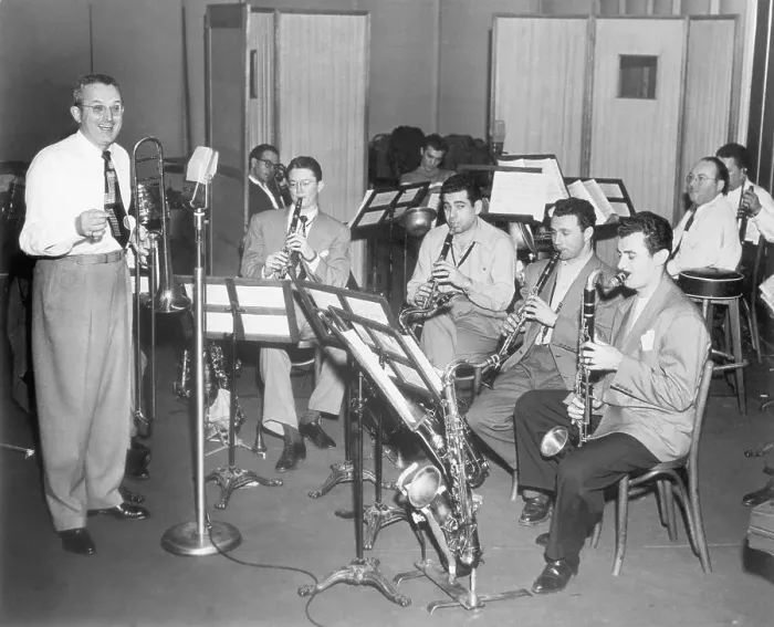 Framed Print : Band Leader Tommy Dorsey In Rehearsal Framed Print : Band Leader Tommy Dorsey In Rehearsal