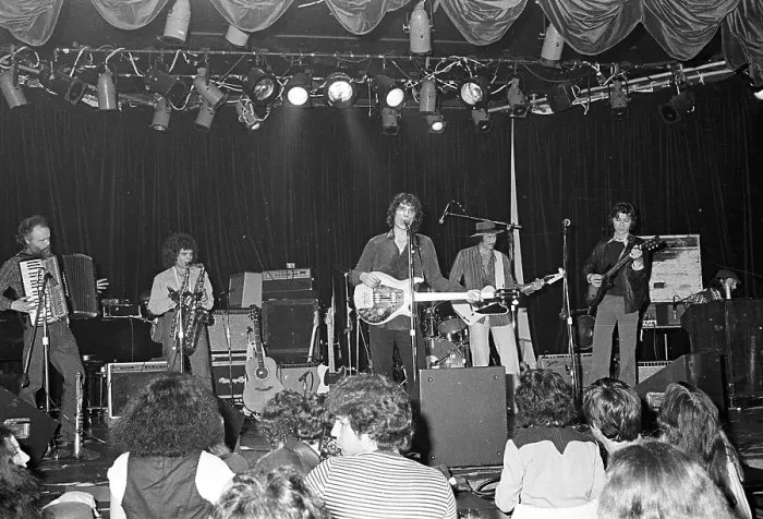 Framed Print : The Band Plays In A Club Framed Print : The Band Plays In A Club
