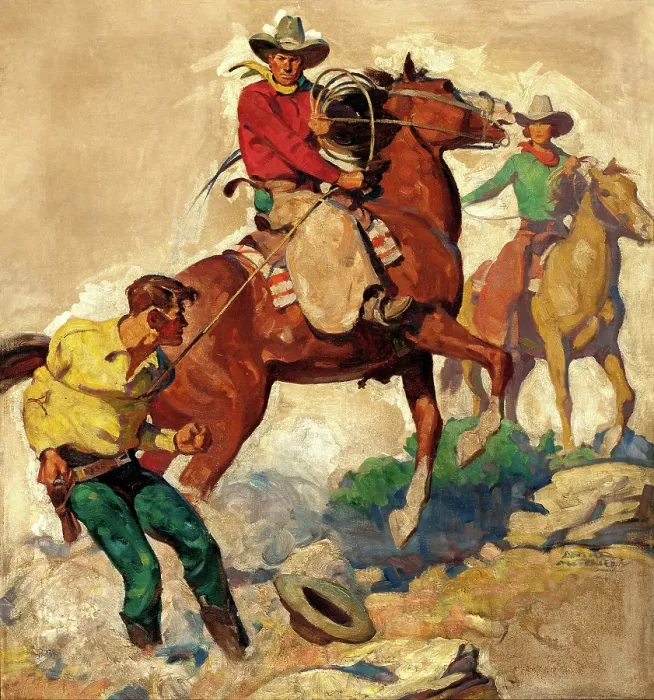 Framed Print : Bandit Round-up