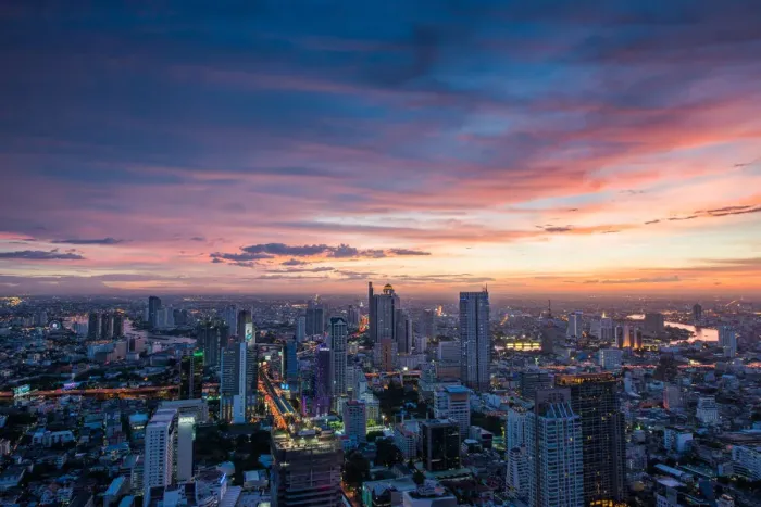 Framed Print : Bangkok city Framed Print : Bangkok city