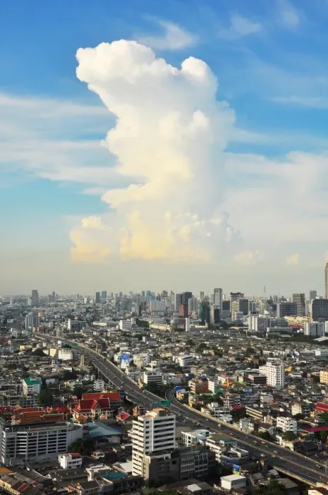 Framed Print : Bangkok city