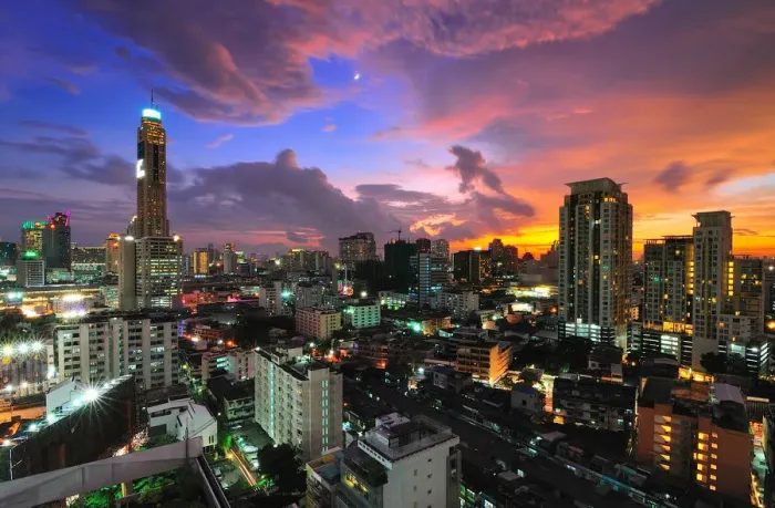 Framed Print : Bangkok city Framed Print : Bangkok city