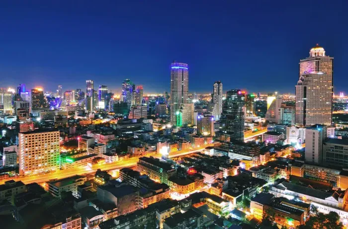 Framed Print : Bangkok city Framed Print : Bangkok city