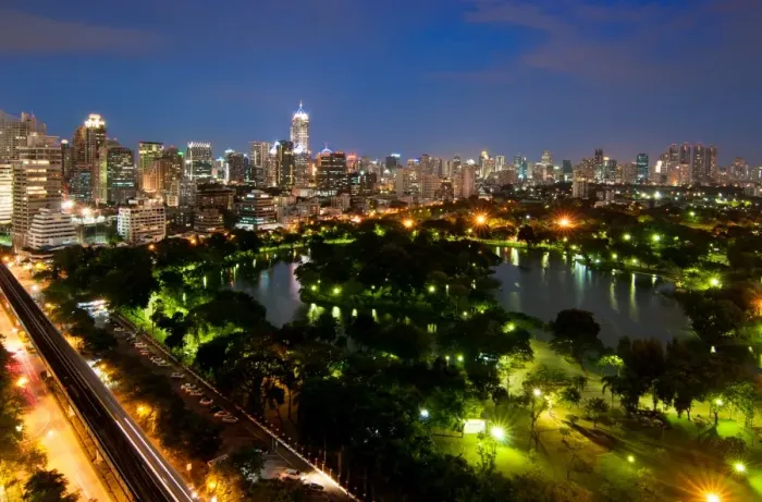 Framed Print : Bangkok city
