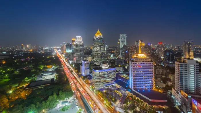 Framed Print : Bangkok City