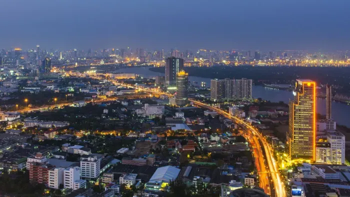Framed Print : Bangkok city Framed Print : Bangkok city